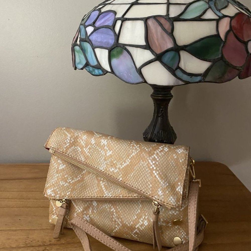 Hammitt Snake Print Leather Crossbody